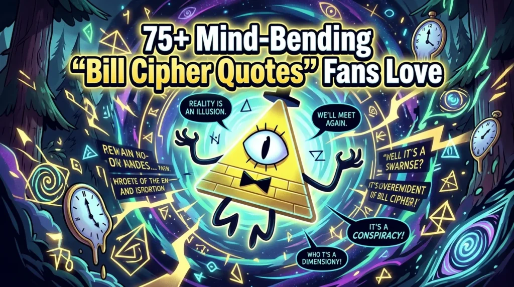 Bill Cipher Quotes