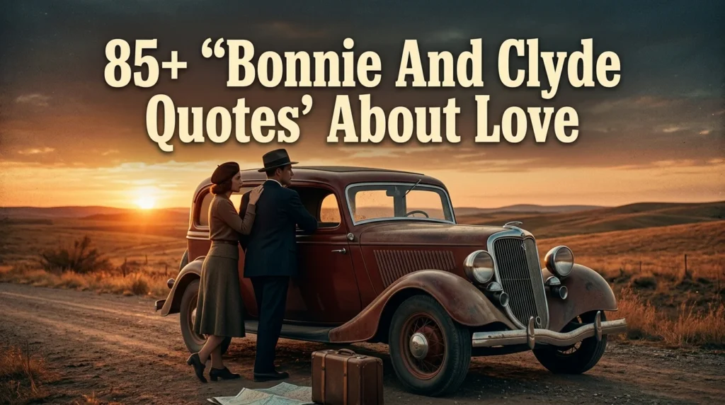 Bonnie And Clyde Quotes