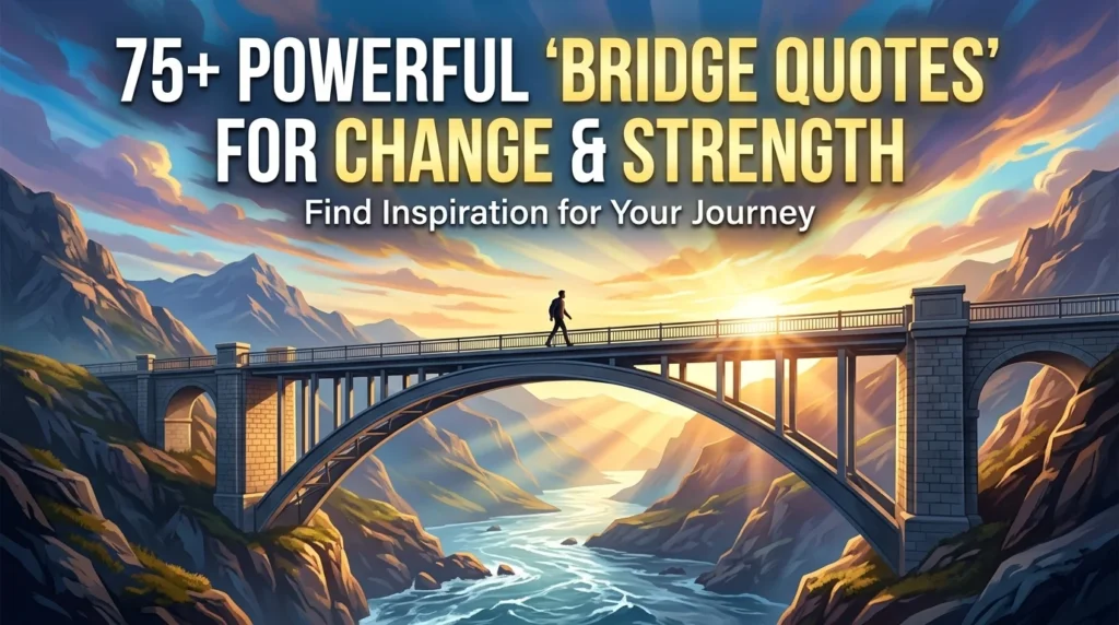Bridge Quotes