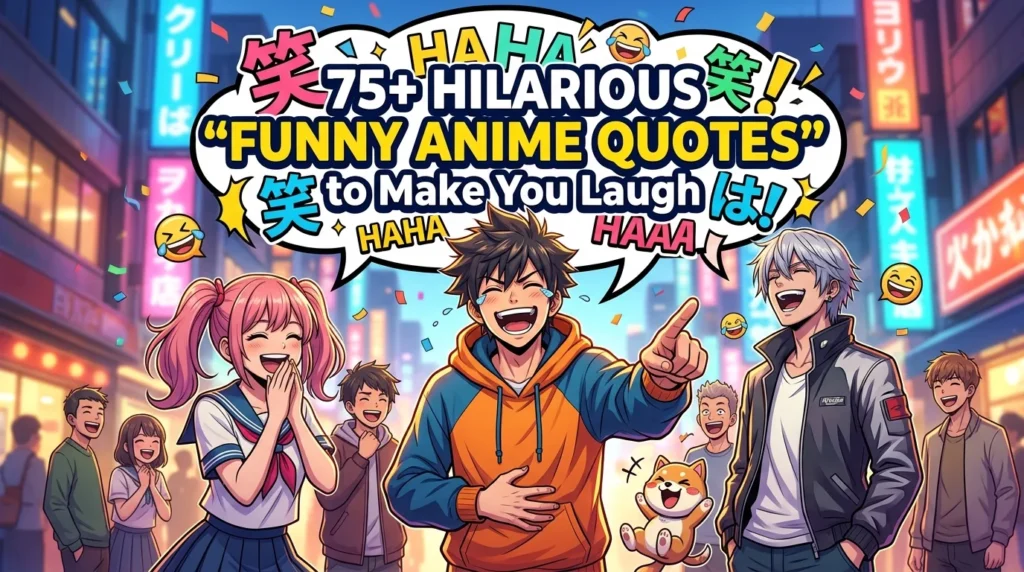 Funny Anime Quotes