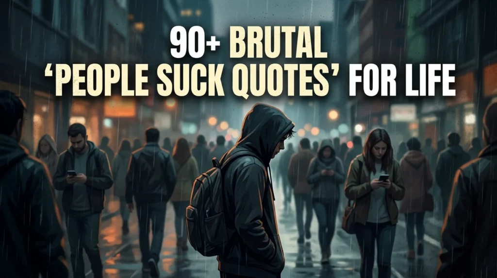 People Suck Quotes