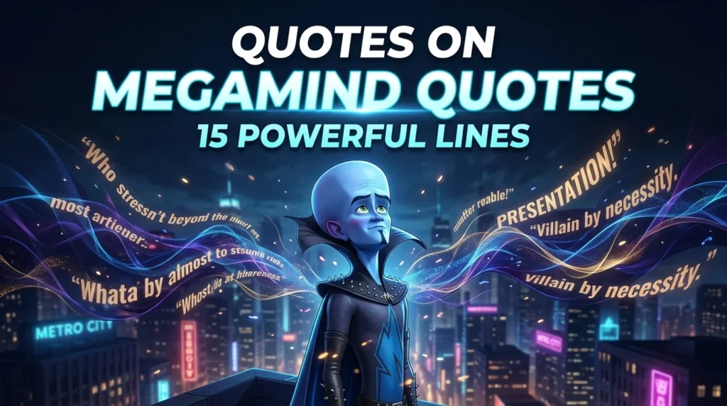 Quotes On Megamind