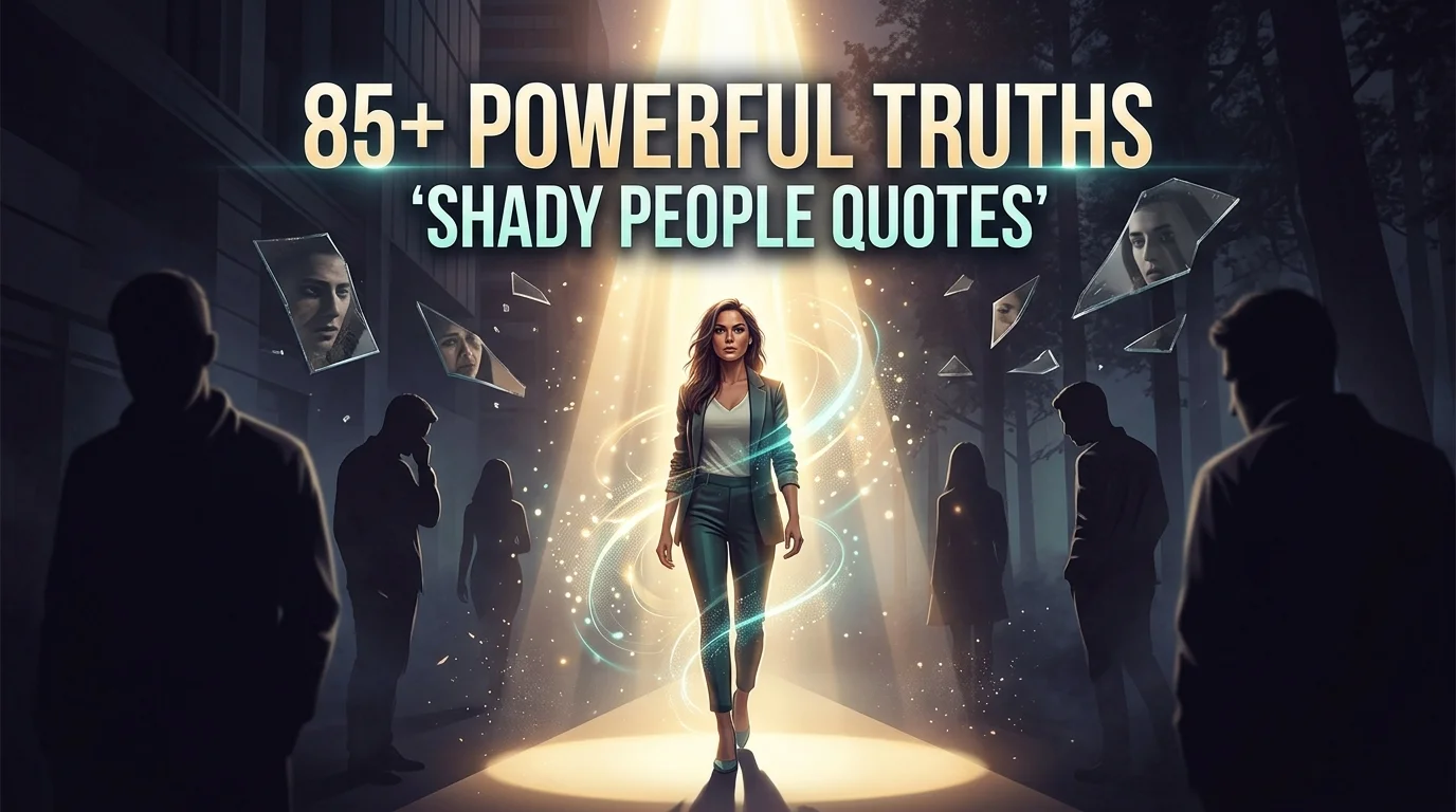Shady People Quotes