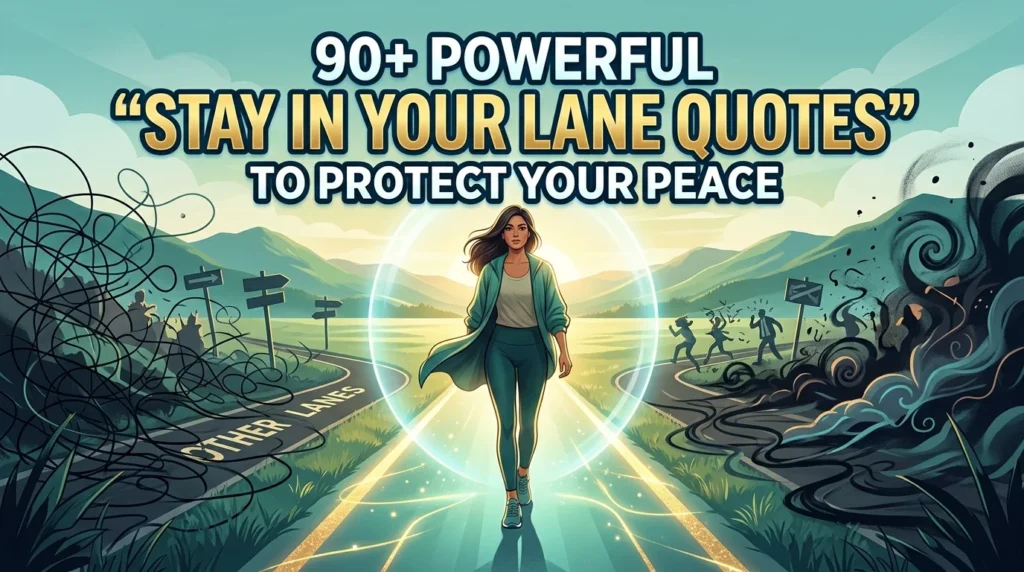 Stay In Your Lane Quotes