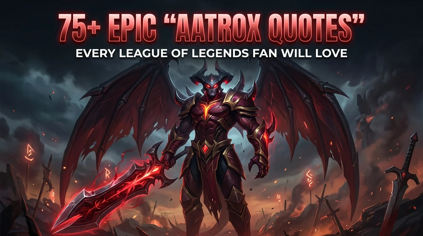 Aatrox Quotes