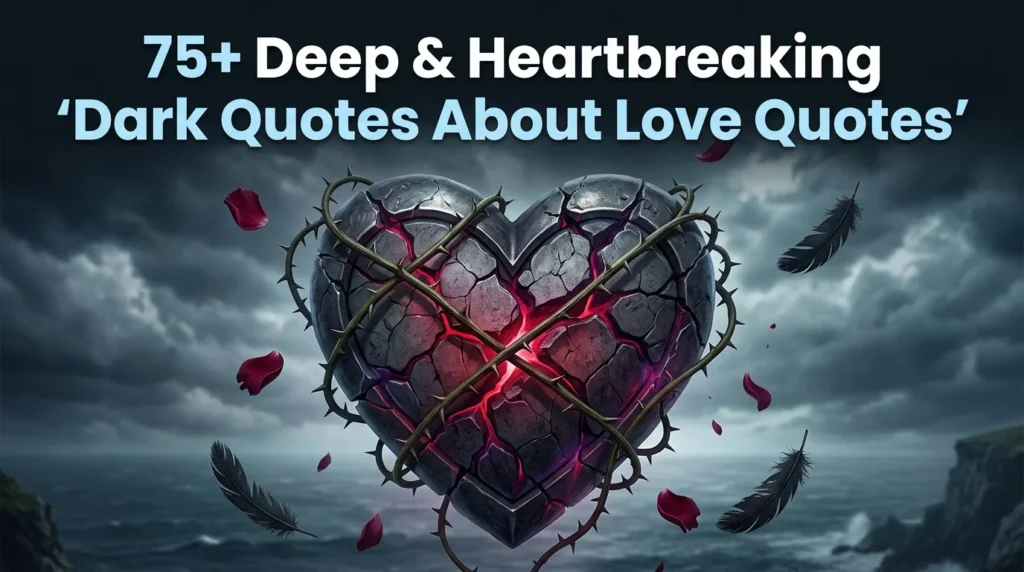 Dark Quotes About Love Quotes