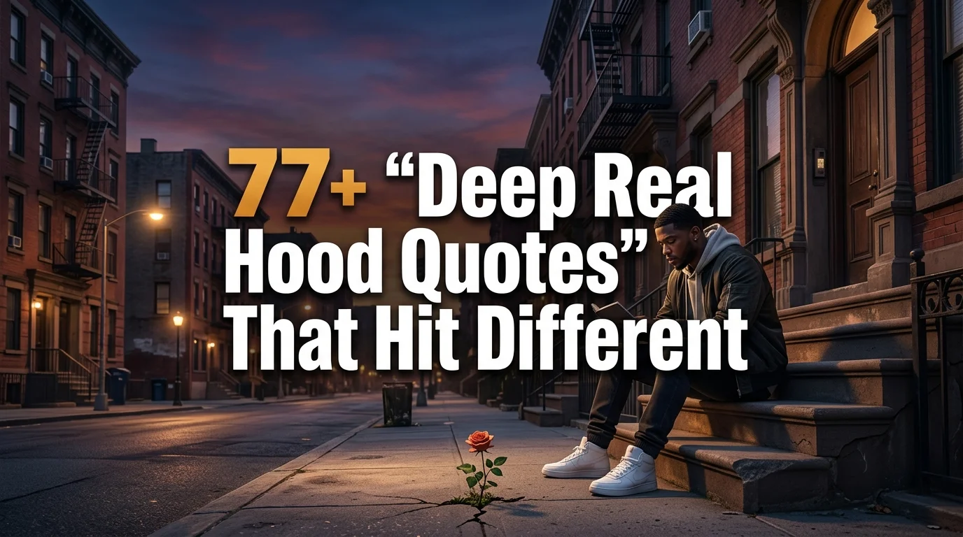 Deep Real Hood Quotes