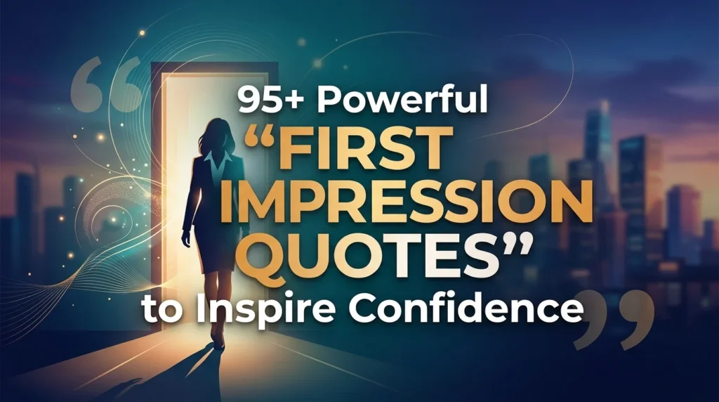 First Impression Quotes
