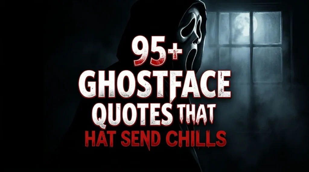 Ghost face Quotes
