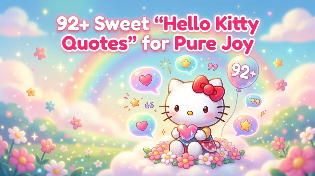 Hello Kitty Quotes