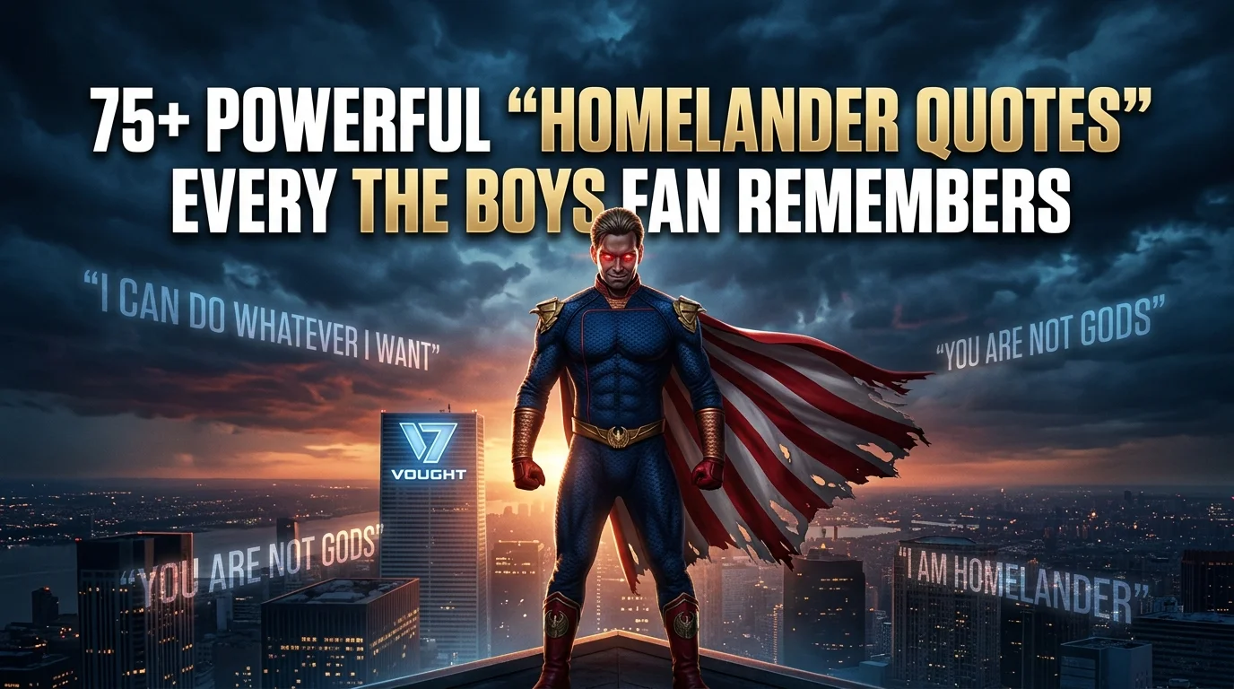 Homelander Quotes