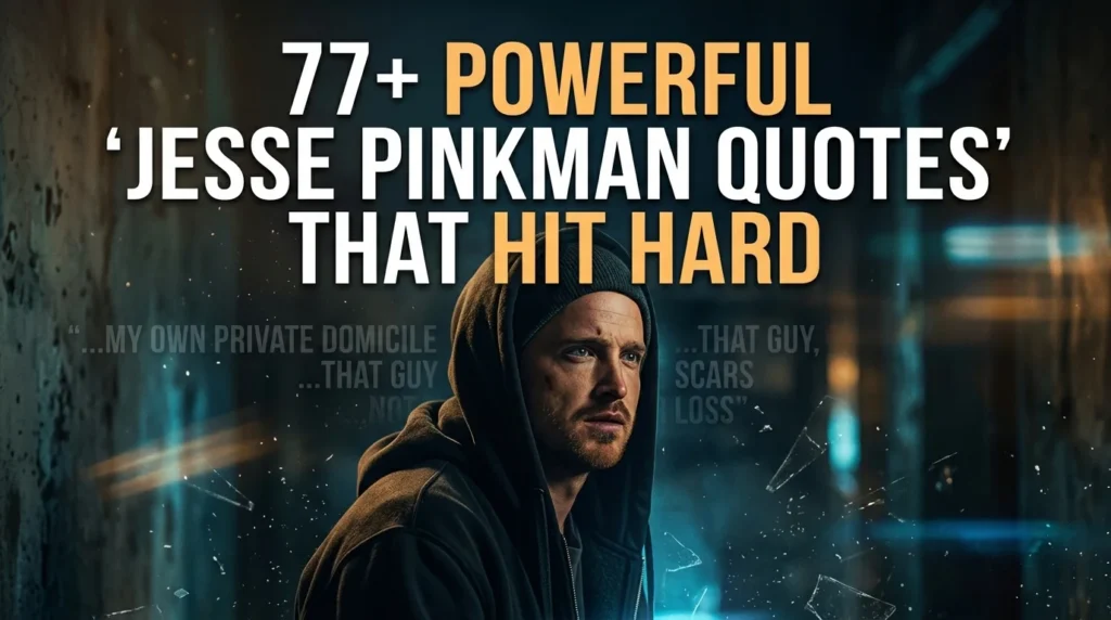 Jesse Pinkman Quotes