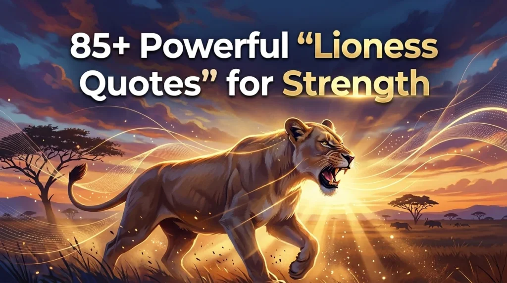 Lioness Quotes