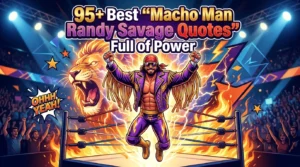 Macho Man Randy Savage Quotes