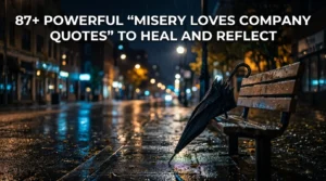 Misery Loves Company Quotes