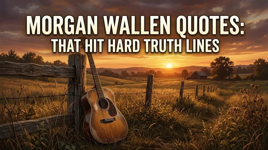 Morgan Wallen Quotes