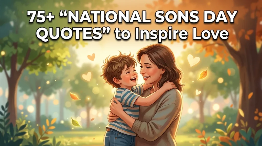National Sons Day Quotes