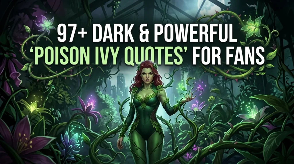 Poison Ivy Quotes