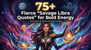 Savage Libra Quotes