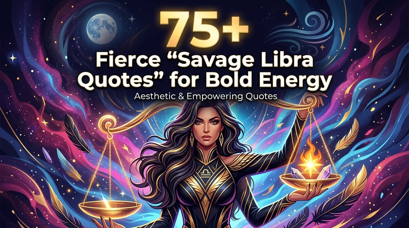Savage Libra Quotes