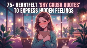 Shy Crush Quotes