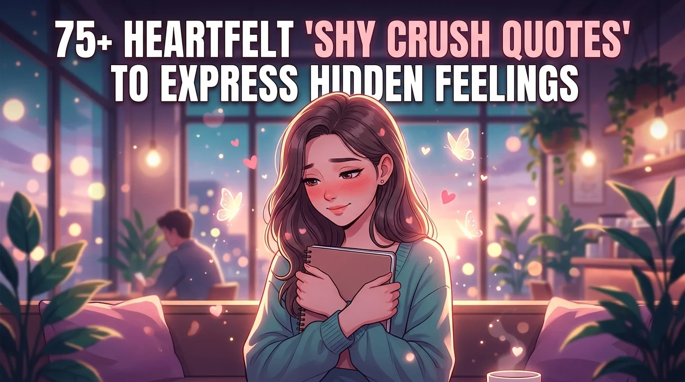 Shy Crush Quotes