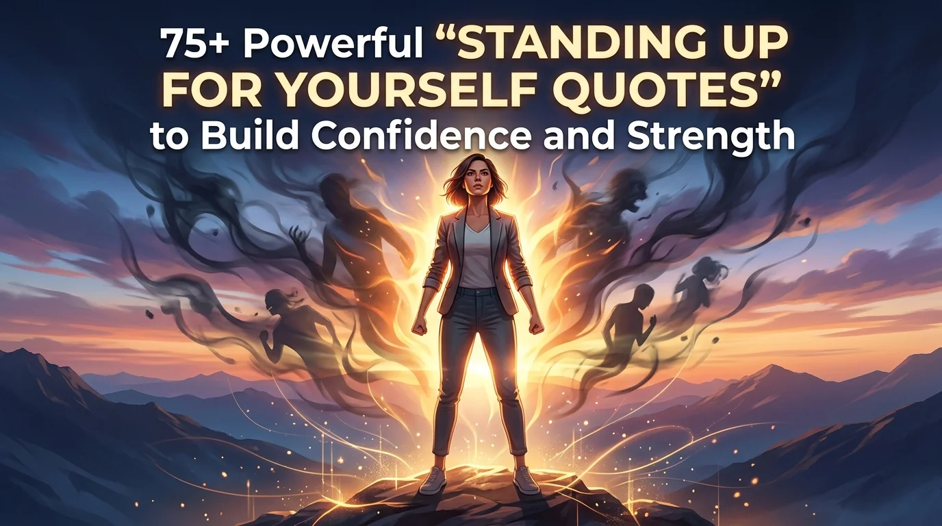 Standing Up For Yourself Quotes