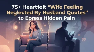 Wife Feeling Neglected By Husband Quotes